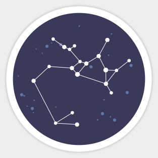 Sagittarius Constellation Sticker